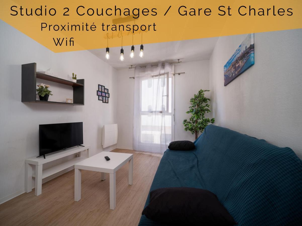 Appartement Tout Equipe A 5 Min De La Gare St Charles Марсель Экстерьер фото